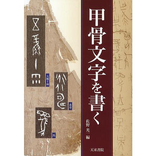 甲骨文字を書く/佐野光一