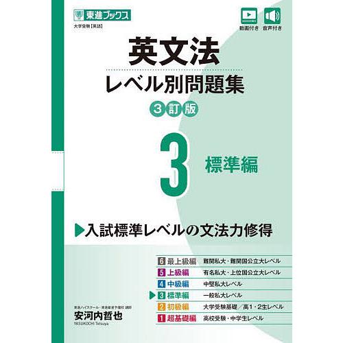 英文法レベル別問題集 大学受験 3/安河内哲也