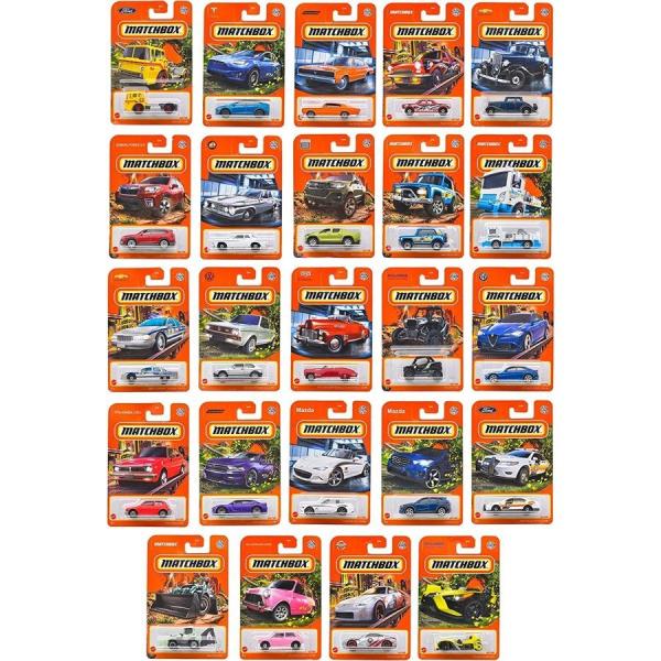 ホットウィールHot wheels マッチボックス(Matchbox) ベーシックカー 24台入りア...