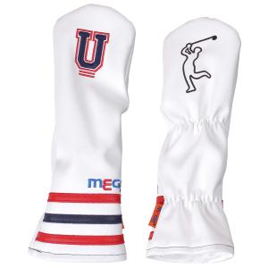 Hirota Golf(広田ゴルフ) ヘッドカバー ホワイト メガゴルフ ユーティリティ用 MGHC-1901