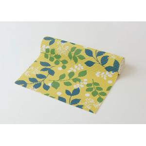 アール(R) マット生活 キッチンマット +it+id リーフ 65×270×0.6(cm) クッション性 屋内屋外使用可能 カット可能 M