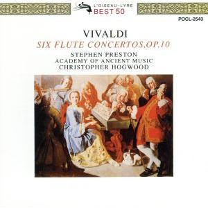 ヴィヴァルディ フルート協奏曲第1、2/ホグウッドプレストン