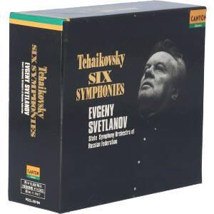 チャイコフスキー:交響曲全集(全6曲)/エフゲニー・スヴェトラーノフ,ロシア国立交響楽団