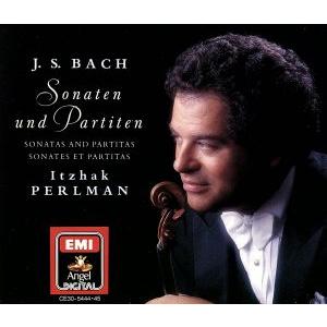 バッハ:無伴奏ヴァイオリンのためのソナタとパルティータ(全曲)/イツァーク・パールマン