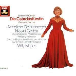 カルマン:喜歌劇「チャルダッシュの女王」/ヴィリー・マッテス