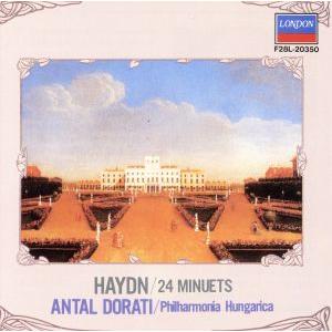 ハイドン:24のメヌエット/アンタル・ドラティ