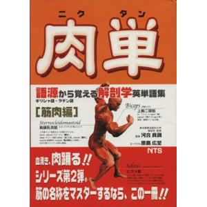 肉単(ニクタン)〜語源から覚える解剖学英単語集〜/メディカル