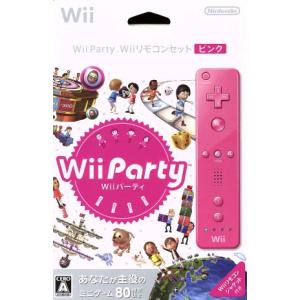 Ｗｉｉ　Ｐａｒｔｙ　＜Ｗｉｉリモコンセット　ピンク＞／Ｗｉｉ｜bookoffonline2