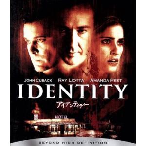 アイデンティティー(Blu-ray Disc)/ジョン・キューザック,レイ・リオッタ,アマンダ・ピー...
