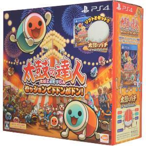 【同梱版】太鼓の達人　セッションでドドンがドン！　同梱版（「太鼓とバチ　ｆｏｒ　ＰｌａｙＳｔａｔｉｏｎ４」１セットつき）／ＰＳ４｜bookoffonline2