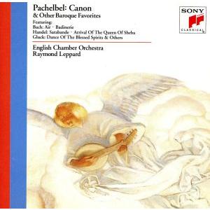 パッヘルペルのカノン〜バロック名曲集／レイモンド・レッパード（指揮）,イギリス室内管弦楽団