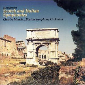 メンデルスゾーン:交響曲第3番「スコットランド」&amp;第4番「イタリア」/シャルル・ミンシュ/ボスト