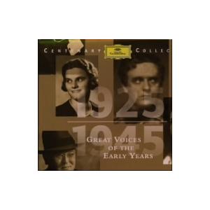 ドイツ・グラモフォン・センテナリー・コレクション 声楽・オペラ初期録音集 1925〜1945/ハイン...