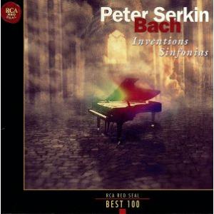 バッハ:インヴェンションとシンフォニア/ピーター・ゼルキン　
