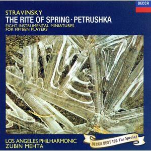 ストラヴィンスキー:春の祭典、ペトルーシュカ、8つのミニアチュア/ズービン・メータ,シブリー・ボイス...