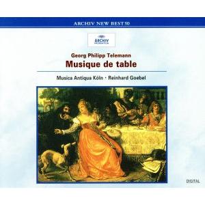 テレマン:≪ターフェルムジーク≫(全曲)/ラインハルト・ゲーベル,ムジカ・アンティクワ・ケルン