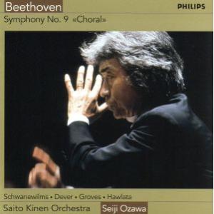 ベートーヴェン:交響曲第9番/小澤征爾,アンネ・シュヴァネヴィルムス,バーバラ・ディヴァー,