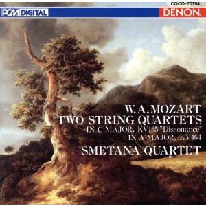 モーツァルト:弦楽四重奏曲 第19番≪不協和音≫ ハ長調 K.465/第18番 イ長調 K.464 ...
