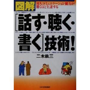 図解 話す・聴く・書く技術！ 対人コミュニケーション能力が驚くほど上達する/二木紘三(著者)　