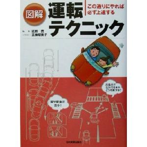 図解　運転テクニック この通りにやれば必ず上達する／近田茂,五条瑠美子