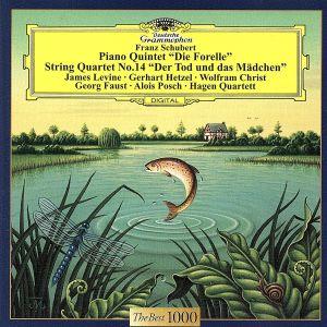 シューベルト:ピアノ五重奏曲/ジェイムズ・レヴァイン/ハーゲン弦楽四重奏団,ゲルハルト・ヘッツェル(vn),