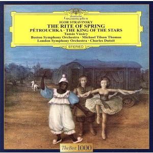 ストラヴィンスキー:春の祭典、ペトルーシュカ(1911年版)/ティルソン・トーマス/デュトワ,ニュ　