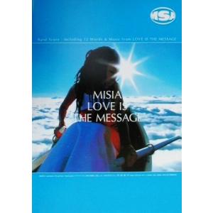 MISIA/LOVE IS THE MESSAGE バンド・スコア/ソングブック・バンドスコア　