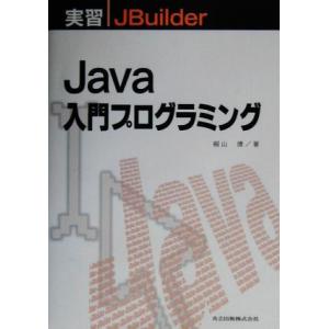 Java入門プログラミング 実習JBuilder/桐山清(著者)　
