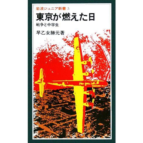 東京が燃えた日 岩波ジュニア新書／早乙女勝元【著】