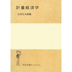 計量経済学 岩波全書セレクション／辻村江太郎【著】