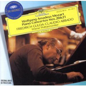モーツァルト:ピアノ協奏曲第20番&amp;第21番/フリードリヒ・グルダ(p),クラウディオ・アバド(co...