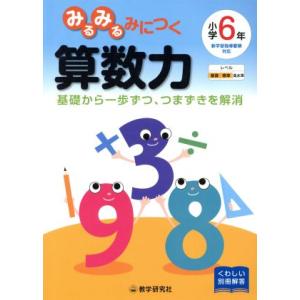 みるみるみにつく算数力　小学６年生／教学研究社