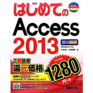 はじめてのＡｃｃｅｓｓ２０１３ ＢＡＳＩＣ　ＭＡＳＴＥＲ　ＳＥＲＩＥＳ／大澤文孝，小笠原種高【著】