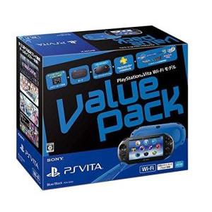 PlayStationVita Value Pack Wi-Fiモデル:ブルー/ブラック(PCHJ1...