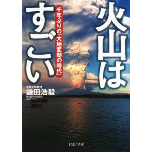 火山はすごい 千年ぶりの「大地変動の時代」 PHP文庫/鎌田浩毅(著者)