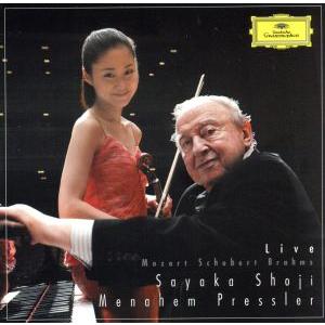 雨の歌 LIVE モーツァルト・シューベルト・ブラームス(SHM-CD)/庄司紗矢香/メナヘム・プレ...
