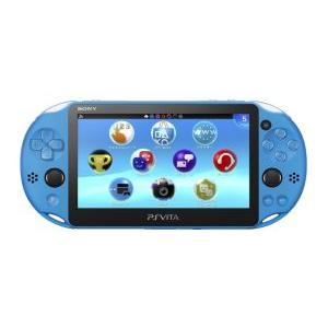 PlayStationVita Wi-Fiモデル アクア・ブルー(PCH2000ZA23)/本体(携...