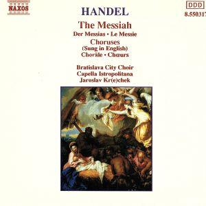 【輸入盤】Handel:Messiah Choruses/BratislavaCityChoir(ア...
