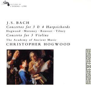 【輸入盤】Js Bach;Cons.3&amp;4 Harpsichor/J.S.Bach(作曲),Chri...