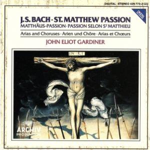 【輸入盤】St. Matthew’s Passion Excerpts/Michael Chance...