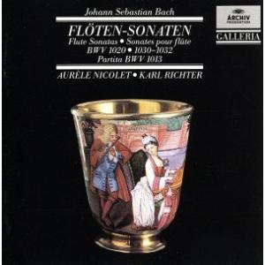 【輸入盤】 Ｊ．Ｓ．ＢＡＣＨ：ＦＬＵＴＥ ＳＯＮＡＴＡＳ／オーレルニコレカールリヒターの商品画像