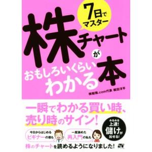 7日でマスター株チャートがおもしろいくらいわかる本/梶田洋平(著者)