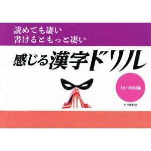 感じる漢字ドリル 初・中級編 読めても凄い 書けるともっと凄...