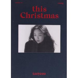 【輸入盤】This Christmas-Winter is Coming/テヨン(少女時代)　