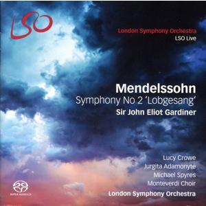 メンデルスゾーン:交響曲第2番「賛歌」op.52(Blu-ray Audio付)/ジョン・エリオット・ガーディナー