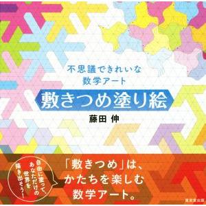 敷きつめ塗り絵 不思議できれいな数学アート/藤田伸(著者)