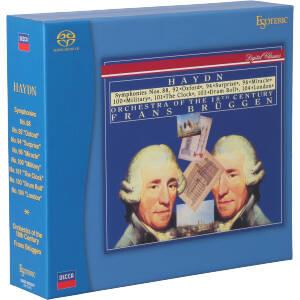 ハイドン：交響曲集（エソテリック　ＳＡＣＤ） ＜SACD＞／フランス・ブリュッヘン（指揮）／１８世紀...