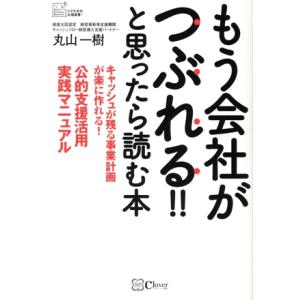もう会社がつぶれる!!と思ったら読む本 公的支援活用実践マニュアル キャッシュが残る事業計画が楽に作...