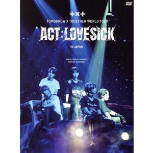 ＜ＡＣＴ：ＬＯＶＥ　ＳＩＣＫ＞　ＩＮ　ＪＡＰＡＮ（初回限定版）／ＴＯＭＯＲＲＯＷ　Ｘ　ＴＯＧＥＴＨＥ...