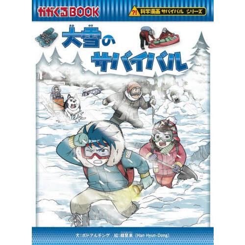 荒れる雪原